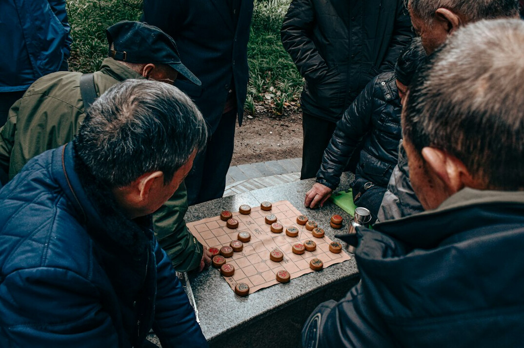 senior community gathering